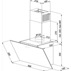 Kép 3/7 - MAAN VERTICAL GLASS 60 BLACK