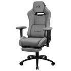 Kép 1/6 - Aerocool ROYALASHGR Premium Ergonomic Gaming Chair Legrest Aeroweave Technology Grey