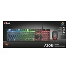 Kép 15/15 - Trust GXT 838 Azor keyboard USB Black