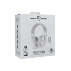 Kép 8/8 - WHITE SHARK FALCON-W, GH-2441W, vezeték nélküli gamer fejhallgató, fehér