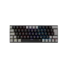 Kép 1/4 - WHITE SHARK GK-002123V2-B-G/BL-HU WAKIZASHI-2-B-G/BL-HU vezetékes mech.bill.fekete/szürk magyar,64 kék