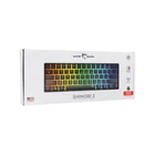 Kép 5/5 - WHITE SHARK GK-004111B/R-US SHINOBI-2/B-R-US mech. bill. 61 piros gomb,fekete,angol