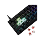 Kép 4/5 - WHITE SHARK GK-004111B/R-US SHINOBI-2/B-R-US mech. bill. 61 piros gomb,fekete,angol