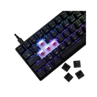 Kép 3/5 - WHITE SHARK GK-004111B/R-US SHINOBI-2/B-R-US mech. bill. 61 piros gomb,fekete,angol