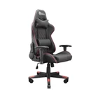 Kép 1/4 - WHITE SHARK RACER-TWO fekete/piros gamer szék