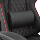 Kép 4/4 - WHITE SHARK RACER-TWO fekete/piros gamer szék