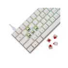 Kép 3/4 - WHITE SHARK SHINOBI-2/W-R-HU mech. bill. 62 piros gomb,fehér,magyar