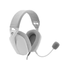 Kép 2/8 - WHITE SHARK SPARROW-W, GH-2443W, gamer fejhallgató, fehér, (3.5 Jack 4 pin.)