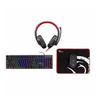 Kép 1/10 - WHITE SHARK COMANCHE-3 gamer combo billetyűzet (magyar) + egér + fejhallgató + egérpad