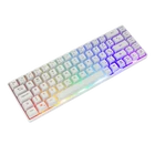 Kép 2/5 - WHITE SHARK GK-2201W-US RONIN-W fehér membrán gamer billentyűzet (US)
