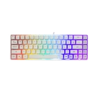 Kép 1/5 - WHITE SHARK GK-2201W-US RONIN-W fehér membrán gamer billentyűzet (US)