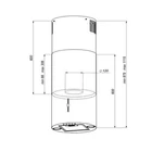 Kép 2/2 - MAAN ELBA2 31 COPPER GLOSS HOOD