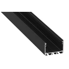 Kép 1/7 - AL-PROFIL ILEDO BLACK 1M (10-0115-10) - Alumínium profil