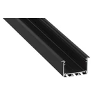 Kép 1/11 - AL-PROFIL INSO BLACK 1M (10-0125-10) - Alumínium profil