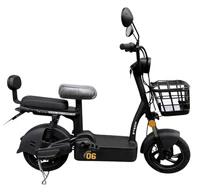 ZT-02, Ólomsavas 48V12Ah 350W 14'' 25km/h ELEKTROMOS ROBOGÓ *NOMAD* (DKD) EEC fekete