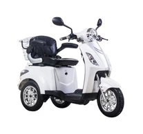 Z-Tech-15F, Ólomsavas 48V20Ah 500W 3kerekű ELEKTROMOS JÁRMŰ, differenciálművel *TRILUX 7.0* (DKD) EEC fehér