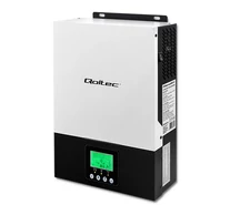 Napelemes inverter, Qoltec, hibrid, off-grid, 2.4 kW, 80A, MPPT, Sinus