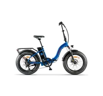 Z-Tech-89EE, Lítium 36V12.5Ah 20'' x 4.0 Összecsukható ELEKTROMOS KERÉKPÁR *CAMEO 5.0* (DKD) CE kék
