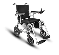 Z-Tech-66A, Lítium 24V6Ah 250W 12'' Összecsukható elektromos kerekesszék *KR-8803* (DKD) EEC ezüst