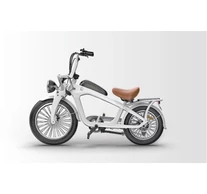 Z-Tech-90, Lítium 48V20Ah 250W 25km/h ELEKTROMOS KERÉKPÁR *MIKU RETROLAX* (SKD) CE fehér