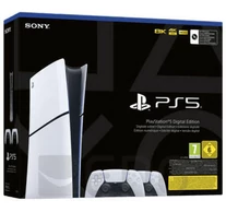 PlayStation 5 (Slim) Digital Edition - 825GB + 2× DualSense Wireless Controller