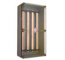 Gyűjtősínszekrény 5P 250A 300mm x 600mm 170mm 25mmx 5mm-sín PVT 3060 GS5 250A Csatári Plast CSP36100044