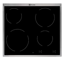 Electrolux EHF16240XK főzőlap Fekete Beépített zóna Kerámia főzőlap 4 zóna