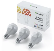 Nanoleaf Essentials Okos A19 izzó, E27 3-as pakk