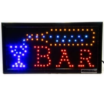 M-LED LED tábla, extra erős ledekkel – BAR