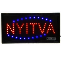 M-LED LED tábla, extra erős ledekkel – NYITVA