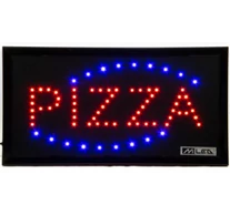 M-LED LED tábla, extra erős ledekkel – PIZZA