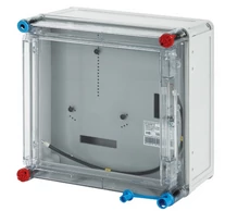 Hensel BASIC HB1000-E Eon területre, egyfázisú, egy mérőhelyes mérőszekrény mindennapszaki (általános) vagy előre fizetős mérésre 40A 300x300x185mm