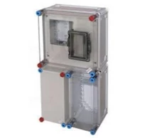 Hensel BASIC HB1000FFD fogyasztásmérő szekrény, 1 fázisú mérő számára, földkábeles csatlakozásra 300x600x185mm