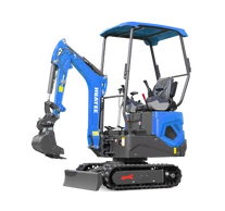 Huayee KÉK MINIKOTRÓ GÉP HY12M3