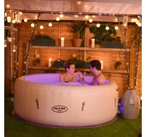 Lay-Z-Spa PARIS felfújható jakuzzi fűtéssel 196 x 66 cm, LED-világítással