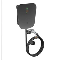 Fali elektromos autó töltő OBO WB AC BL SPD 1xT2 csatlakozó kábellel, 22 kW, 3 fázisú, nyomógombos, túlfeszültség-védelemmel, IP66 6570024