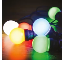 Kertiparti fénysor 500 cm, 10 LED