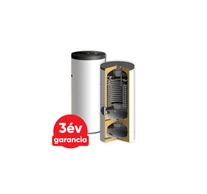 SUNSYSTEM SWPH 250/60 kombinált használati meleg víz és puffer tartály hőszivattyúhoz - extra méretű hőcserélővel