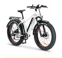 Z-Tech-87B, Lítium 48V13Ah 250W 26" x 4.0 ELEKTROMOS KERÉKPÁR *GIANT SWORDFISH 2.0* (SKD) CE fehér