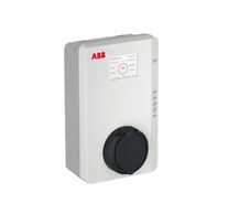 E-autó töltő RFID WiFi Bluetooth 4G MID 3-fázis 1x 11kW fali Terra AC-W11-T-RD-MC-0 ABB