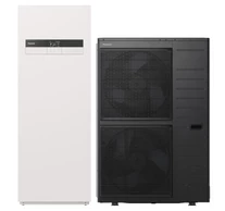 Panasonic Aquarea T-CAP osztott hőszivattyú K generáció egyfázisú 9kW 185l HMV (KIT-AXC09K6E5)