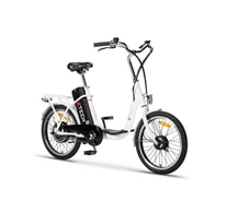 Z-Tech-07B, Lítium 36V10.4Ah 250W 20" ELEKTROMOS KERÉKPÁR *CAMP* (DKD) CE fehér