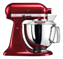 KitchenAid 5KSM175PSECA  Artisan food processor 300 W 4.8 L Red
