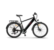 Z-Tech-84M, Lítium 36V12Ah 250W 26" közép-motor, ELEKTROMOS KERÉKPÁR, SHIMANO 7S *EEL-M* (DKD) CE fekete