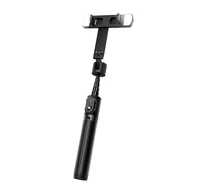 Selfie stick Mcdodo SS-1771, világítás és távirányító, fekete