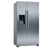 Bosch KAD93AIEP side-by-side hűtőszekrény Szabadon álló 562 L E Rozsdamentes acél