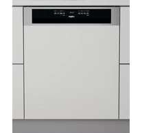 Whirlpool WBO 3T341 PX beépíthető mosogatógép (kezelőpanel, 14 teríték)