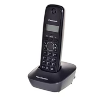 Panasonic KX-TG1611 telefon DECT telefon Fekete hívóazonosító