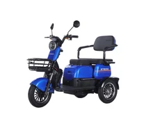 Z-Tech-16A, Ólomsavas 60V20Ah 1200W 3kerekű ELEKTROMOS JÁRMŰ, differenciálműves *E-MOVE* EEC kék