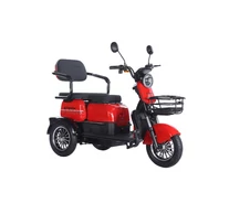 Z-Tech-16A, Ólomsavas 60V20Ah 1200W 3kerekű ELEKTROMOS JÁRMŰ, differenciálműves *E-MOVE* EEC piros